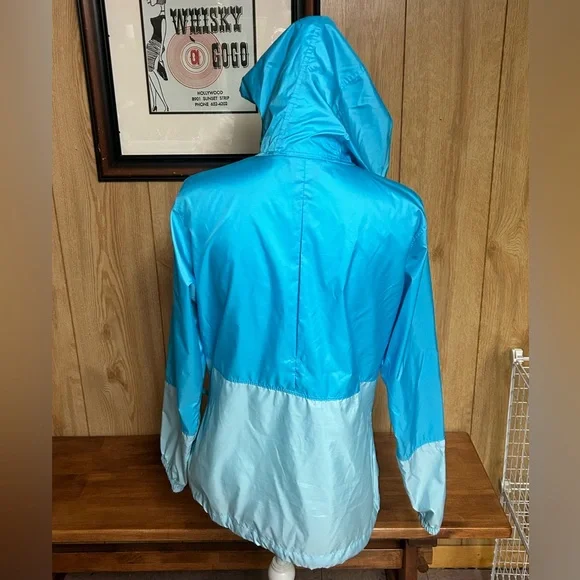 Columbia Women’s Blue Flash Forward Water-Resistant Windbreaker Size M - Picture 4 of 11